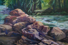 Julie Johnston - Sheep River Rocks