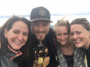 Samantha Whelan Kotkas, Matt Epp, Stephanie Doll and Amanda MacKay, September 2019