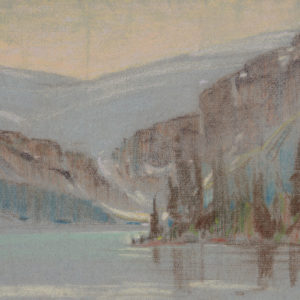 A.C. Leighton "Bow Lake" Pastel, N.D.