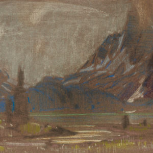 A.C. Leighton "Bow Lake" Pastel, N.D.