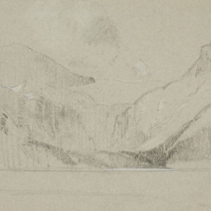 A.C. Leighton "Bow Lake" Pencil, N.D.