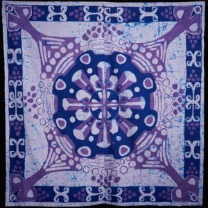 Barbara Leighton "Untitled Batik" Textile, N.D.