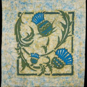 Barbara Leighton "Untitled Batik" Textile, N.D.