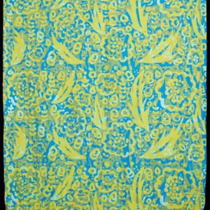Barbara Leighton "Untitled Printed Yardage" Textile, N.D.